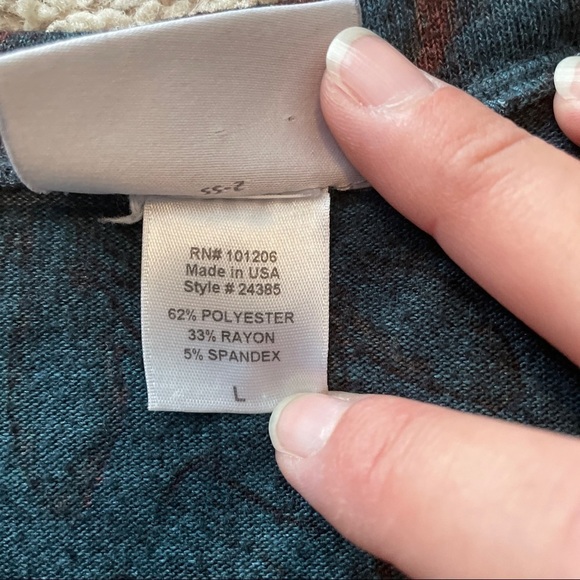 Soft Surroundings Large Renaissance Tunic Top - Picture 8 of 8